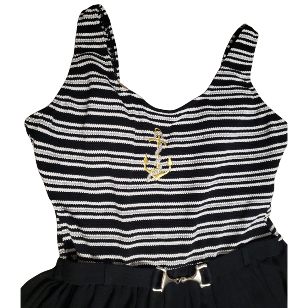 Vintage Tahiti Swimsuit - Anchor Bathing Suit - Bathing Suit Size 15/16. - Picture 2 of 12